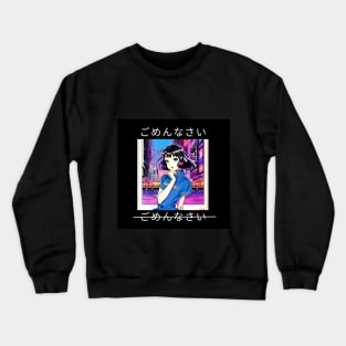 Sorry Not Sorry Anime Crewneck Sweatshirt